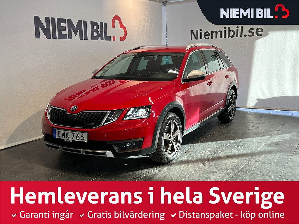 Skoda Octavia Scout 2.0 TDI 4x4 Premium Dvärm/Kamera/MoK