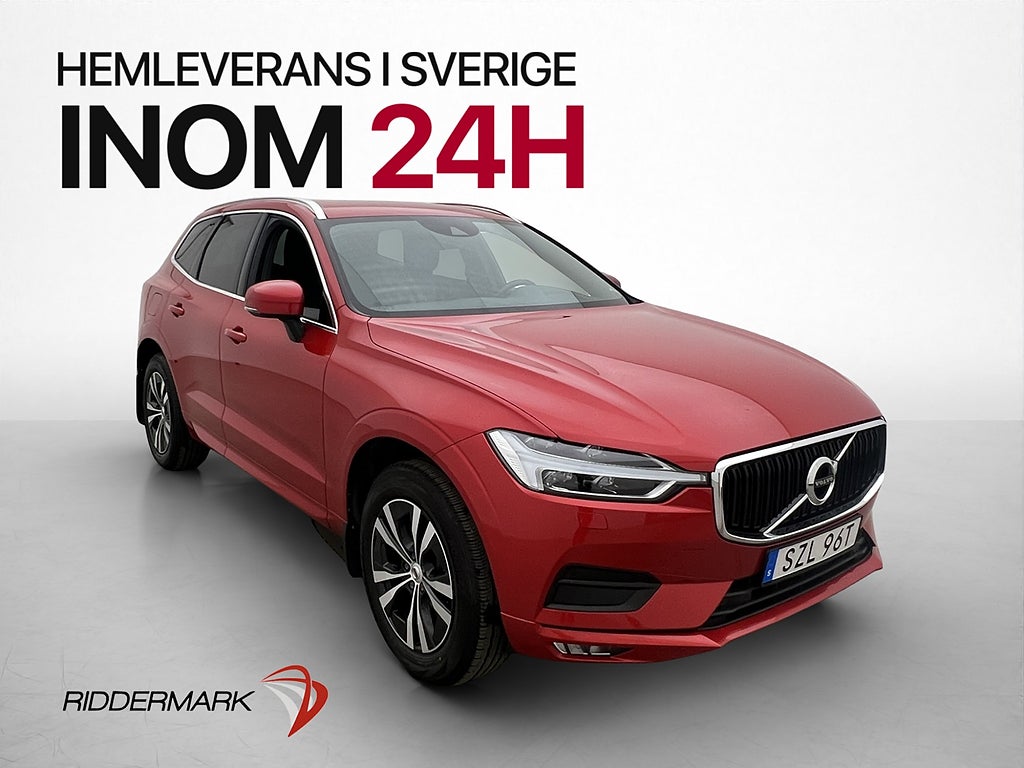 Volvo XC60 B4 197hk AWD Advanced Skinn Värmare Kamera Drag