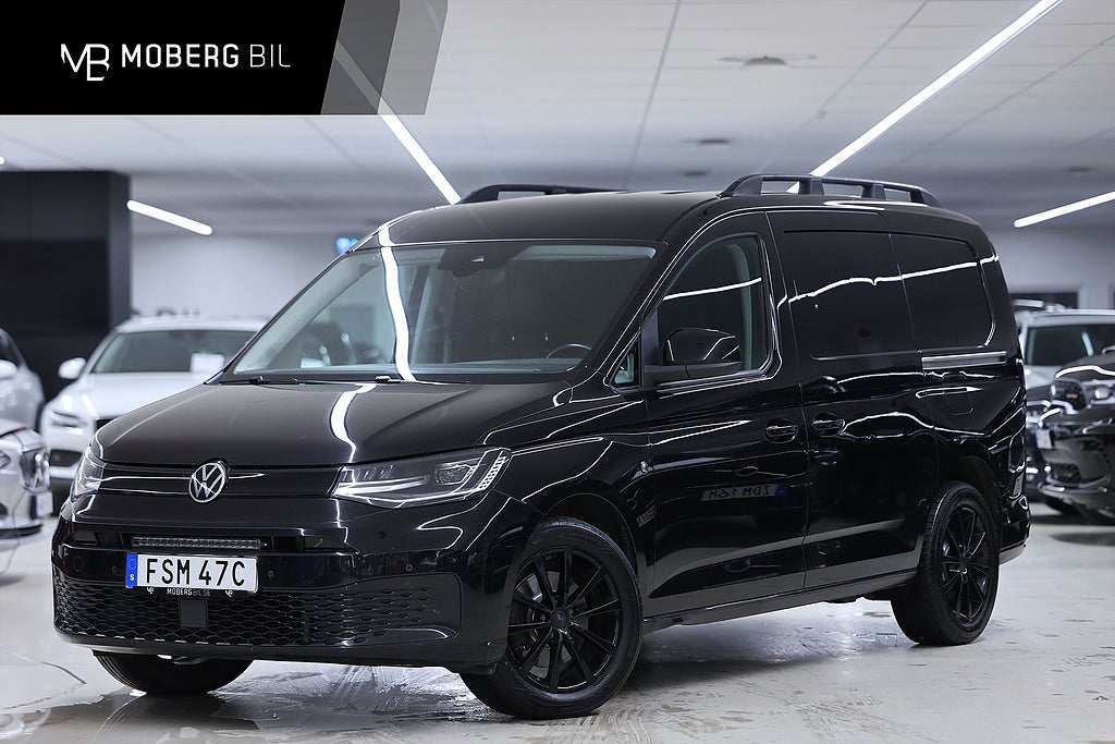 Volkswagen Caddy Cargo Maxi *Kampanj!* 2.0 TDI 4M Värmare Drag B-kamera