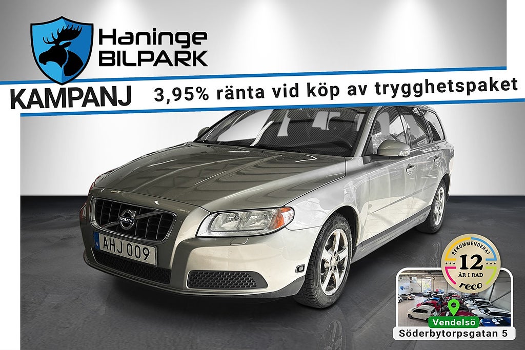 Volvo V70 2.0F KINETIC SUPERDEAL 3.95% / AUTOMAT / NYSERVAD