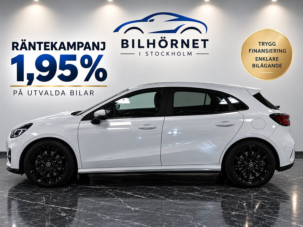 Mercedes-Benz A 180 7G-DCT 122hk Automat Carplay Backkamera 1.95% ränta