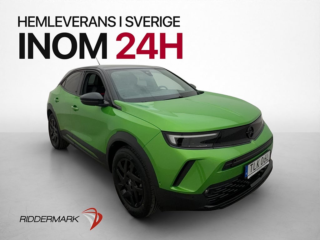 Opel Mokka-e gsLine CarPlay Sensorer Döda vinkel varnare