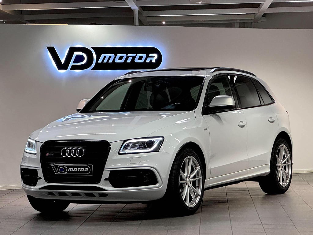 Audi SQ5 3.0 TDI Q Panorama B&O Värmare B-kam Drag 313hk