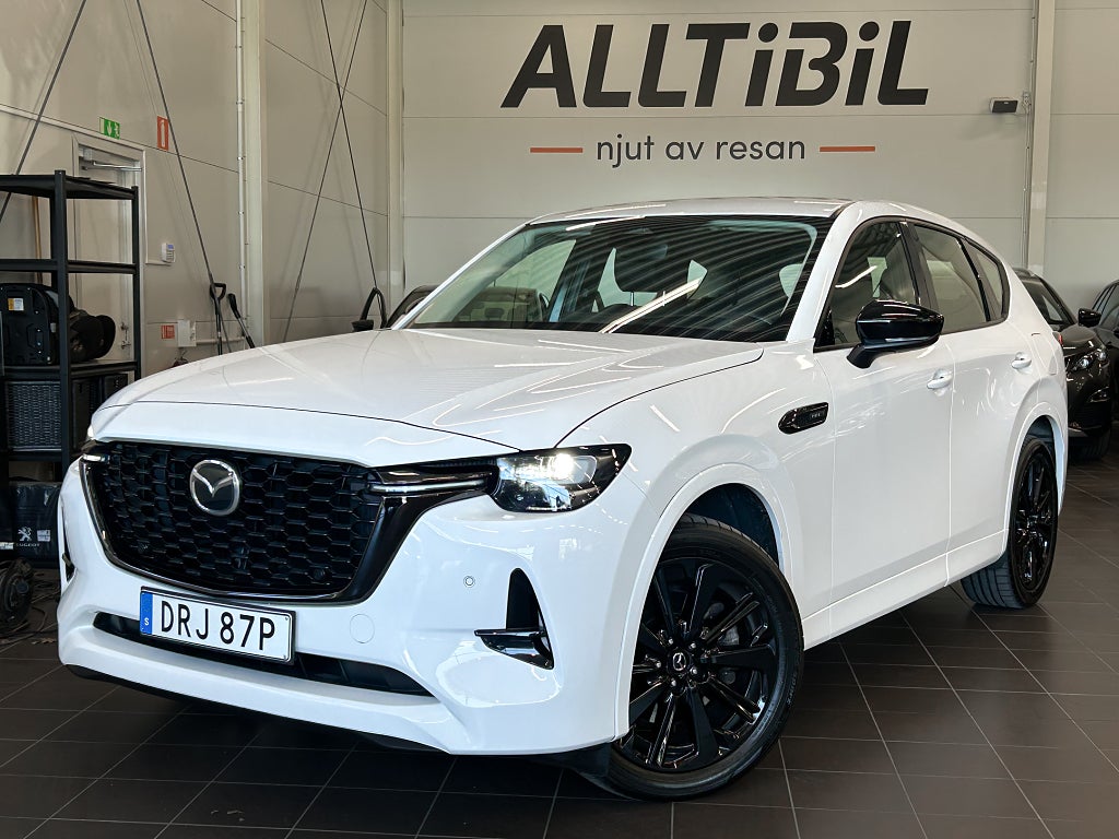 Mazda CX-60 PHEV HOMURA 327hk Kamera/Drag/Navi/Läder/HUD/