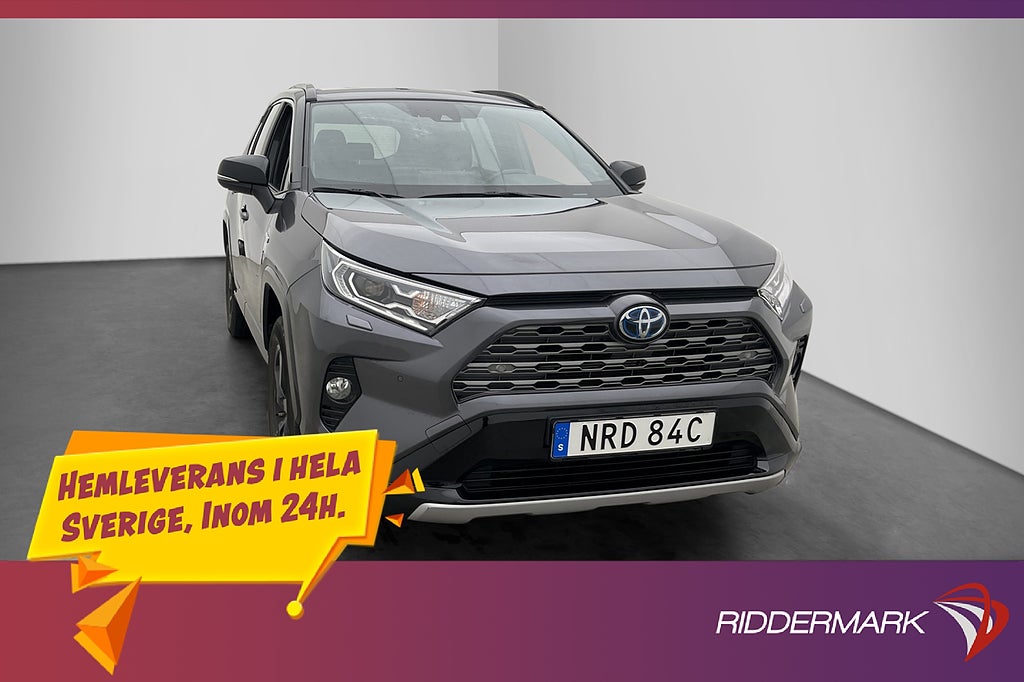 Toyota RAV4 Hybrid AWD-i 222hk Style JBL Kamera Rattvärme
