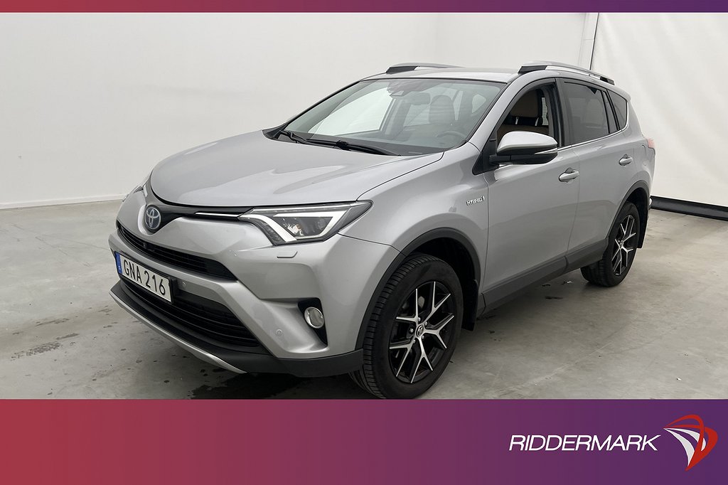 Toyota RAV4 Hybrid 197hk Executive 360° Skinn Navi Dragkrok