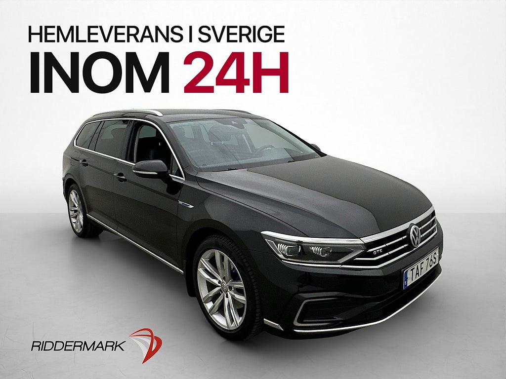 Volkswagen Passat 1.4 TSI GTE Drag Värmare Navi Halvskinn