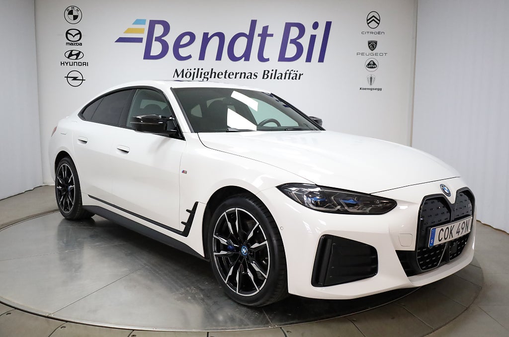 BMW i4 M50 xDrive | Glastak | El-stol | Head-Up Display 