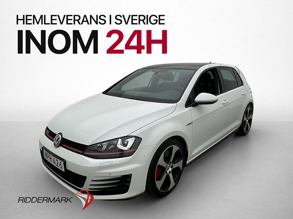 Volkswagen Golf GTI Performance 230hk Taklucka Värm 1-Bruk