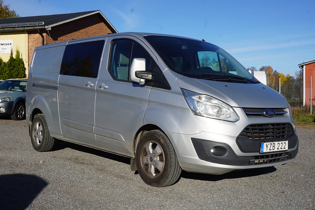 Ford transit Custom 340 Crew Van 2.0 TDCi Aut Drag Värmare