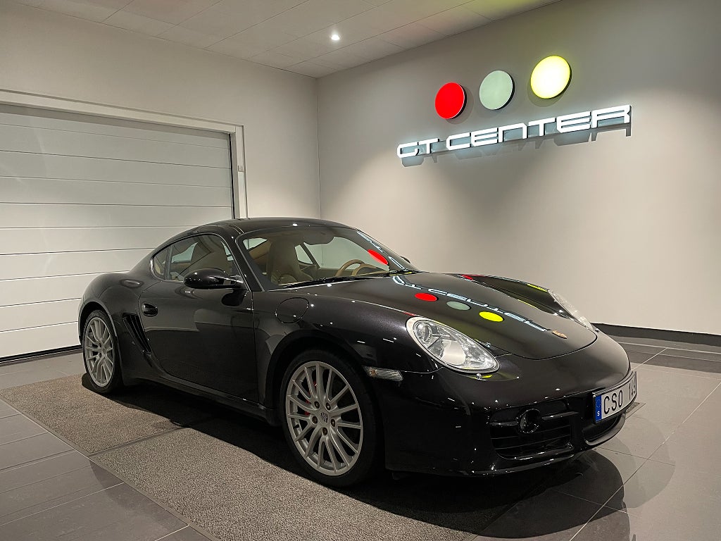 Porsche Cayman S Manuell Navigation 295hk