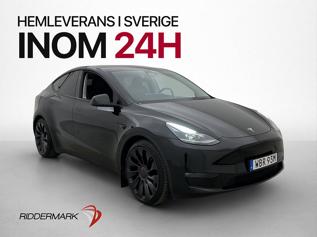 Tesla Model Y Performance Autopilot Dragkrok Kamera MOMS