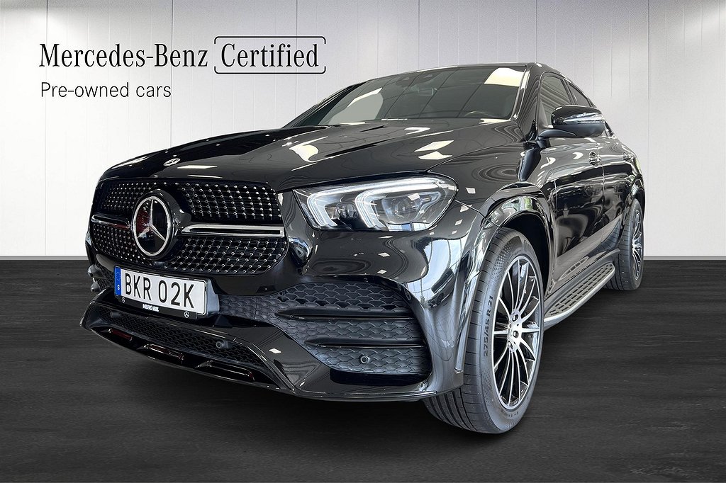 Mercedes-Benz GLE 350 de 4MATIC Coupé, AMG Line, Carplay, Pano, Drag, Burmester