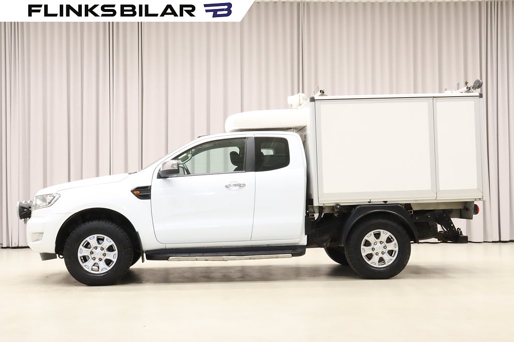 Ford ranger 160HK Servicebil|Kåpa|Inredd|Moms|SeUtrustning!