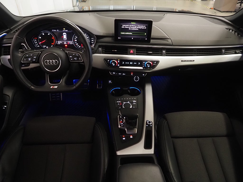 Audi A4 Avant 40 TDI 190hk quattro S-Line | Drag | D-värm | 2019