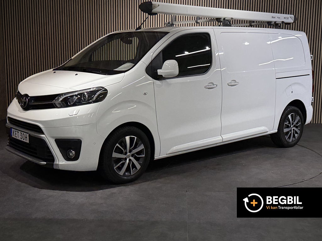 Toyota ProAce 2.0 D-4D Automat/Leasbar/2x sidodörr/B-kamera/Inredning