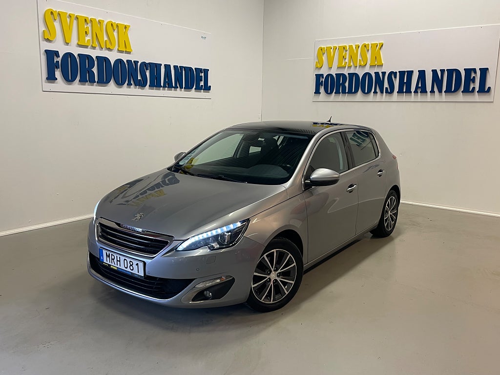 Peugeot 308 1.2 PureTech Allure (Drag) Panorama (Årsskatt = 360KR)