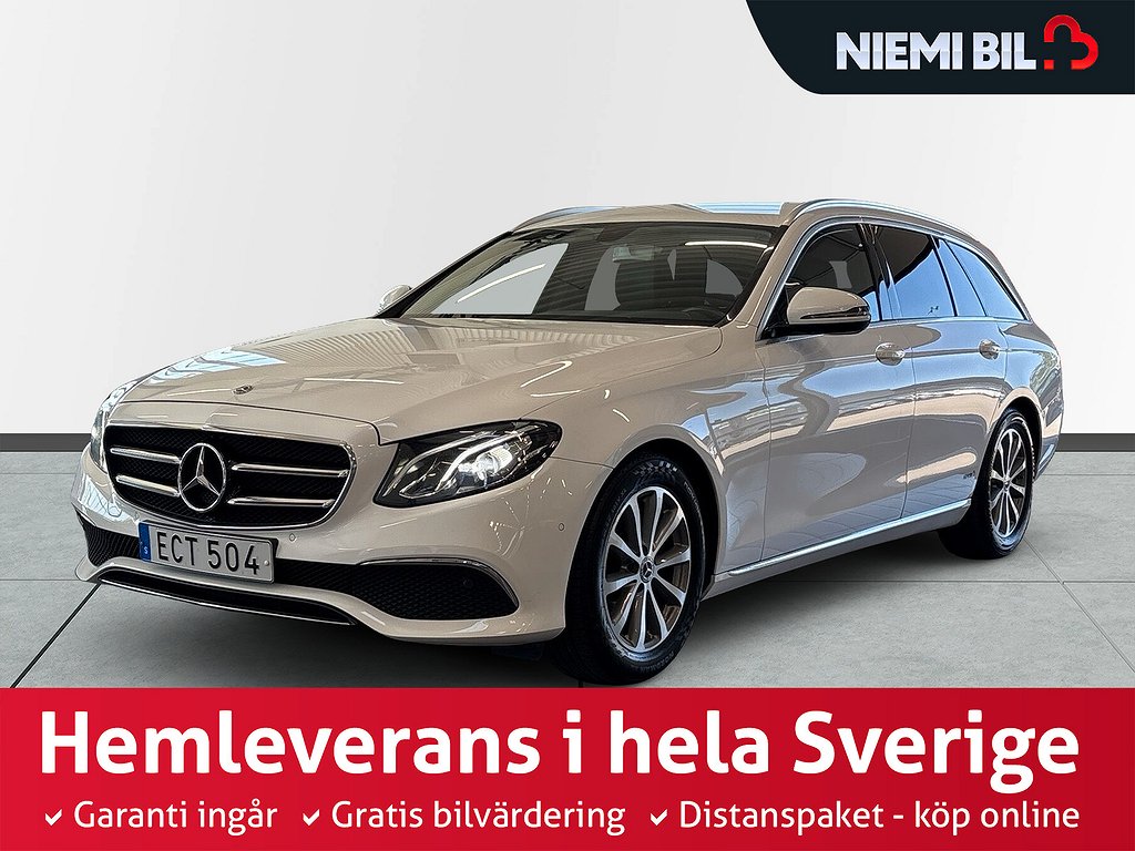 Mercedes-Benz E 200 T d 9G-Tronic S&V-hjul/Drag/Kamera/Navi