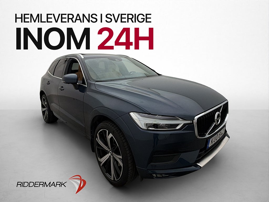 Volvo XC60 T5 250hk AWD Värmare VOC Skinn 360° Pano HUD Drag