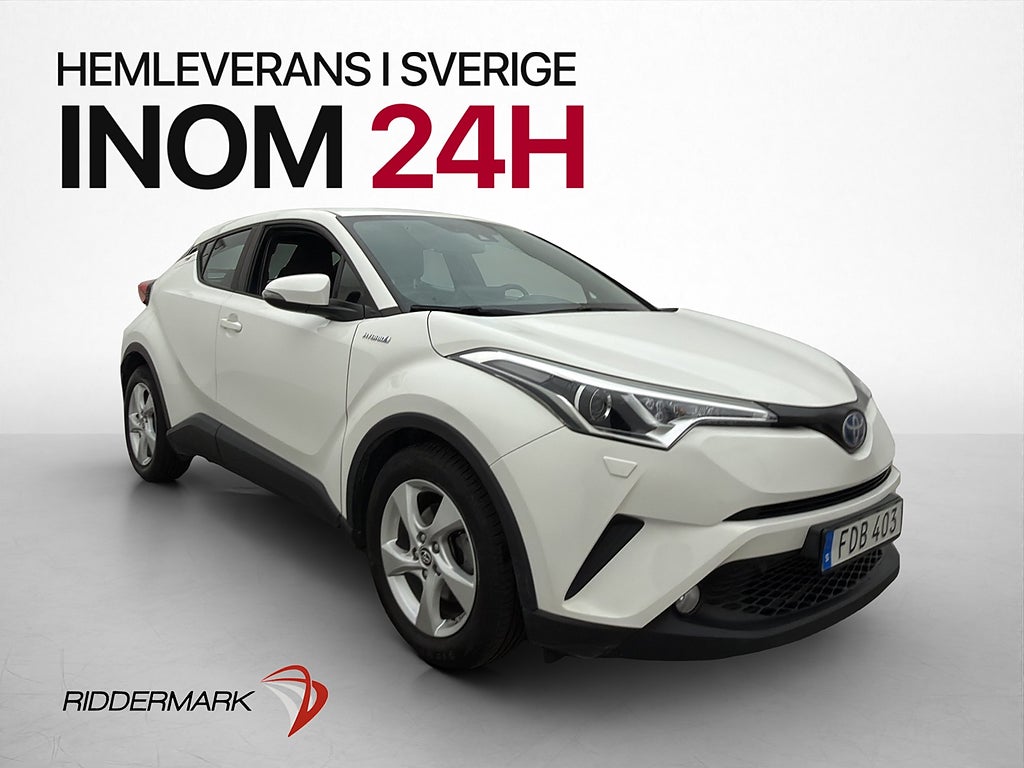 Toyota C-HR Hybrid 122hk Active Kamera Adaptiv-Fart Drag