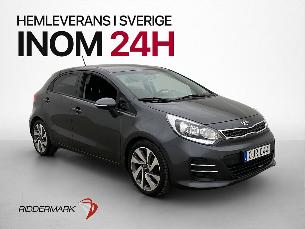 Kia Rio 1.2 CVVT 84hk Special Edition Kamera Navi Rattvärme