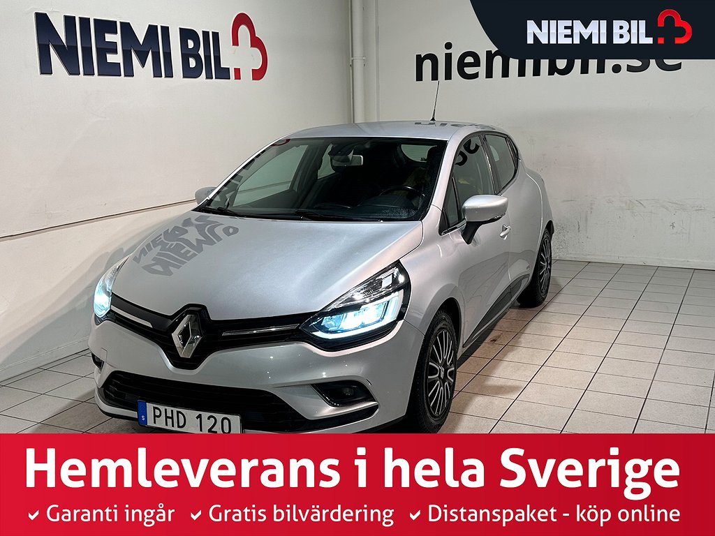 Renault Clio 0.9 Intens GPS Psens Mvärm Kamkedja S/V-hjul