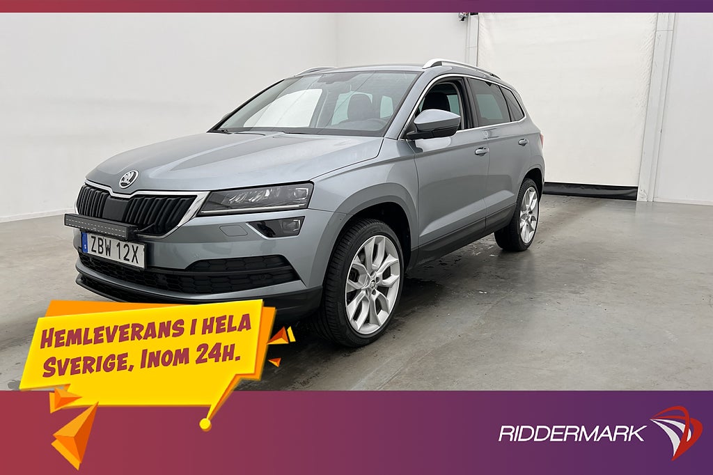 Skoda Karoq 2.0 TDI 4x4 Style Värmare Canton Kamera Drag