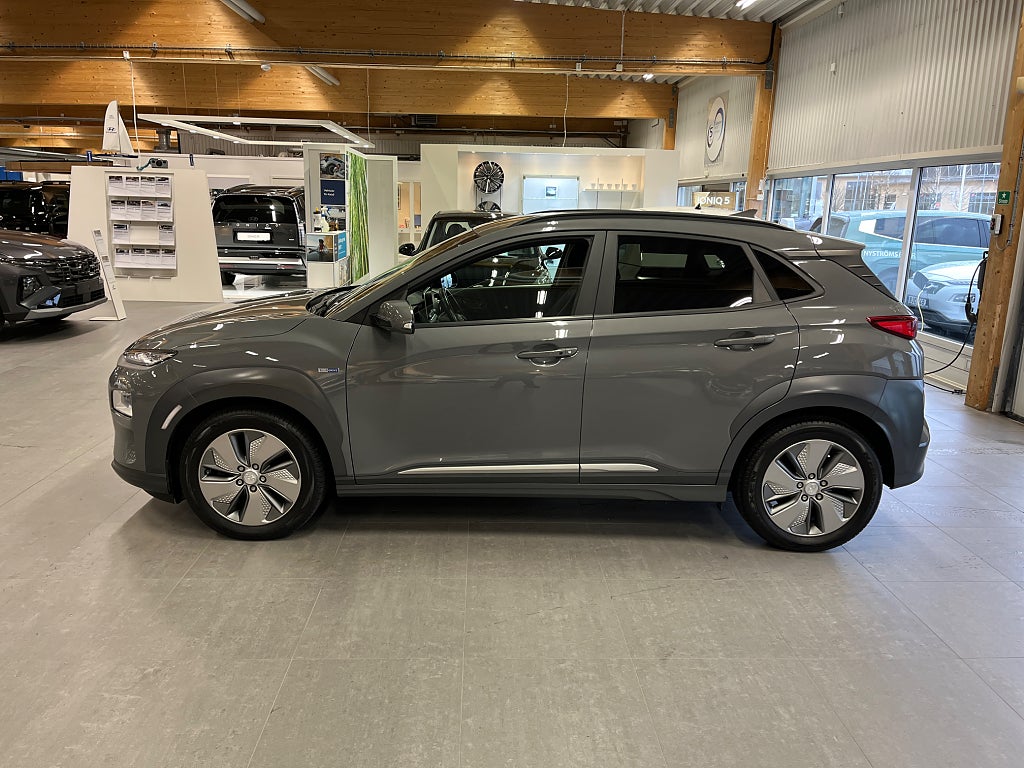 Hyundai Kona Electric 64 kWh 204hk Premium / S+V / HUD / KRELL