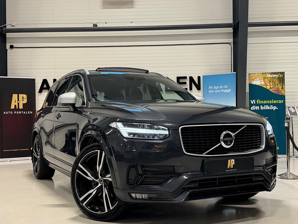 Volvo XC90 D5 Polestar Opti AWD R-Design "22, B&W, Luft, Pano