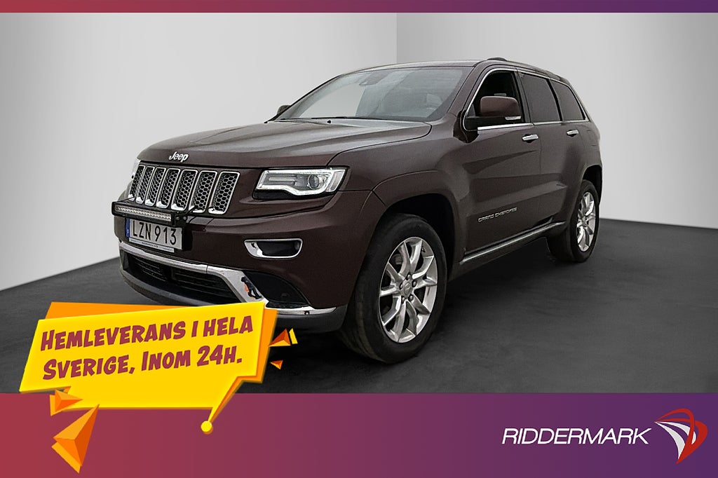 Jeep Grand Cherokee 3.0 V6 CRD 4WD Summit M-Värm Pano H/K