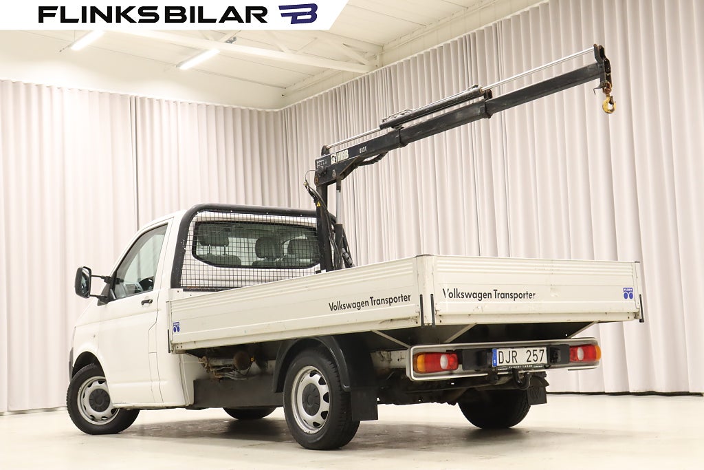 Volkswagen Transporter 4Motion 140HK Flak|Kranbil|HIAB|Moms