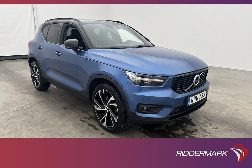 Volvo XC40 T5 AWD R-Design VOC Värm Pano H/K Kamera GPS Drag