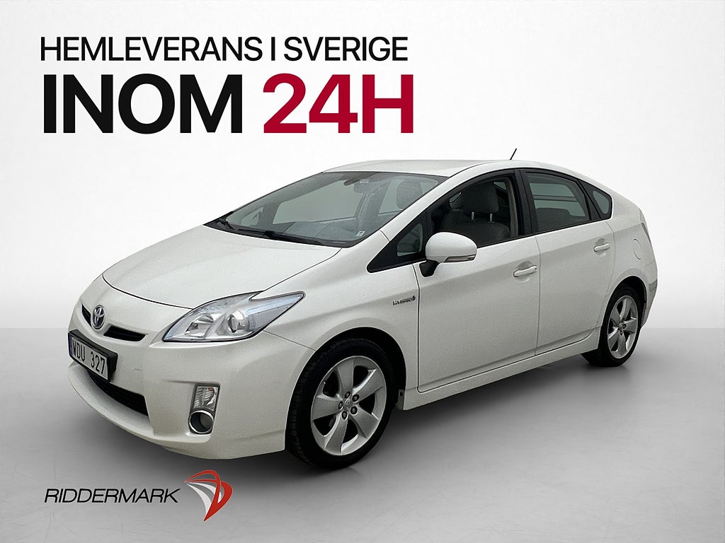 Toyota Prius Hybrid CVT 136hk M-Värmare Skinn Farthållare