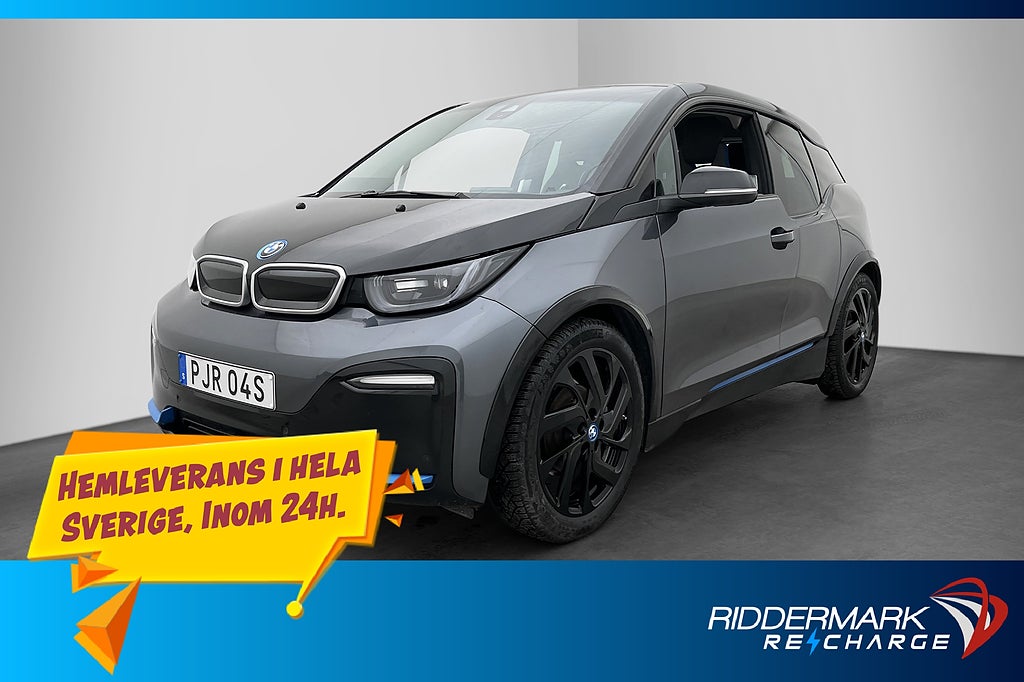 BMW i3 s 120 Ah Comfort Advanced Värmare Kamera CarPlay Navi