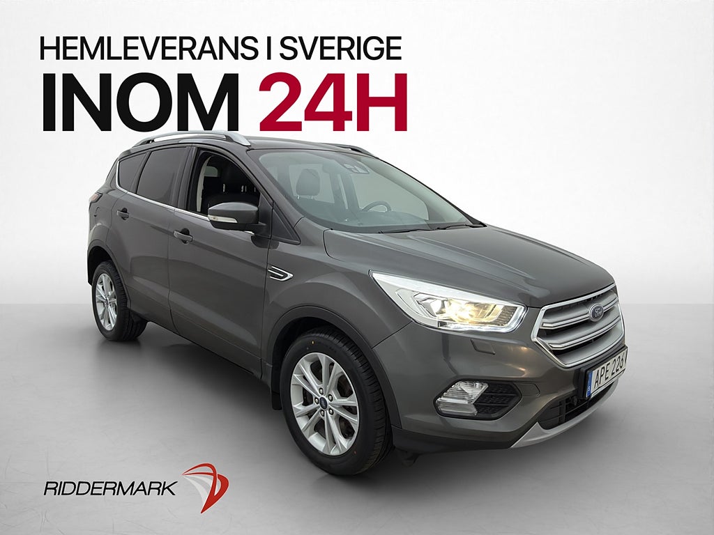 Ford Kuga 1.5 TDCi 120hk Titanium M-Värmare Drag Halvskinn