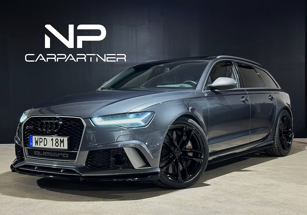 Audi RS6 Performance 4.0 TFSI 605HK V8 |PANORAMA | KERAMISKA