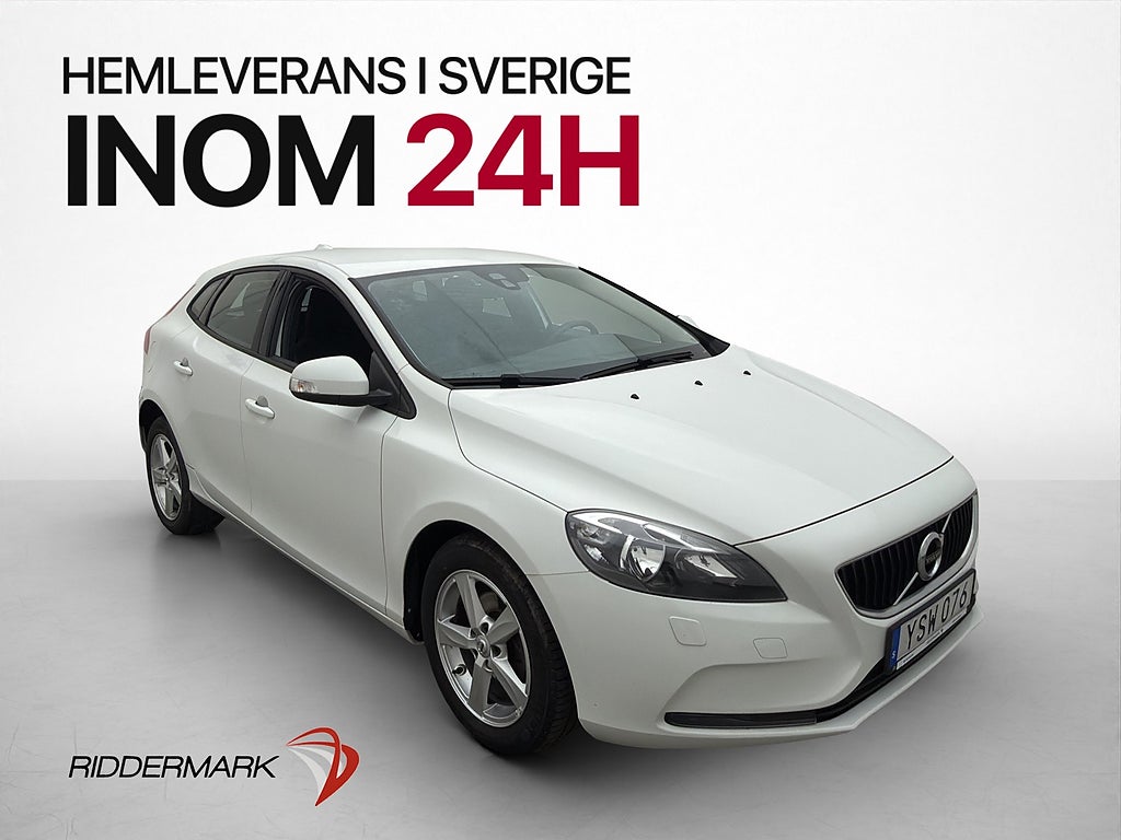 Volvo V40 D2 Kinetic 2-Brukare Sensorer Farthållare MOMS