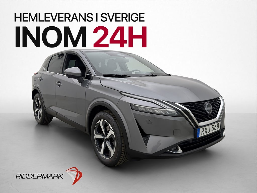 Nissan Qashqai 1.3 DIG-T 158hk Tekna Cockpit HUD 360° Drag