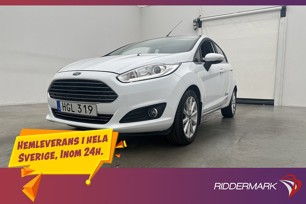 Ford Fiesta 1.0 Titanium M&K-Värmare Ny-Kamrem En-Brukare