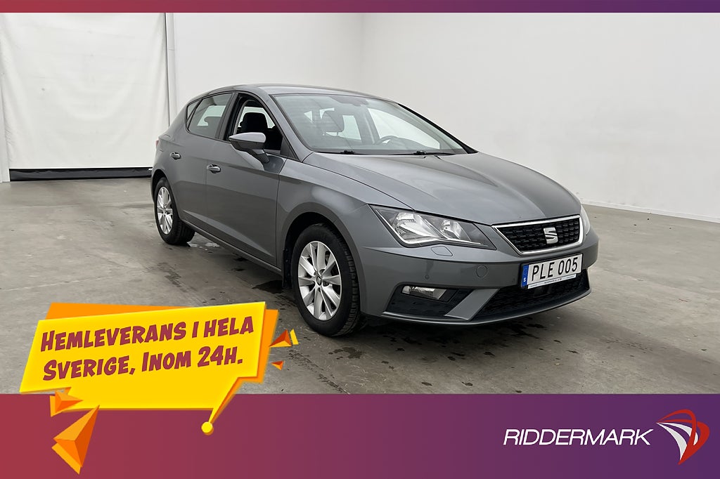 Seat Leon 1.2 TSI CarPlay Sensorer Farthållare 426kr Skatt