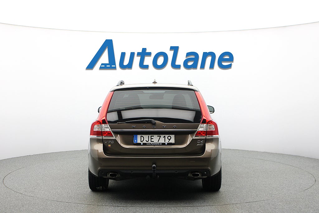 Volvo V70 D4 AWD Värmare, Skinn, Drag, Sommarkampanj 4,99% 181hk
