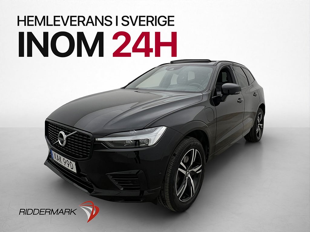 Volvo XC60 Recharge T6 AWD R-Design Pano HUD Värm Drag 360°