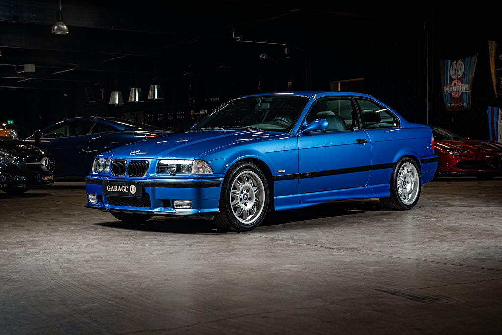 BMW M3 Coupé 3,2l / E36 / 9725mil / Sv-såld