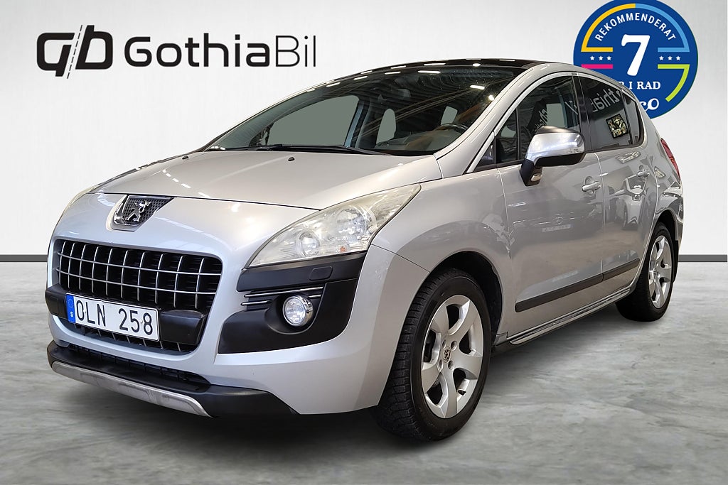 Peugeot 3008 1.6 HDi FAP Panorama Drak Krok Head Up Farthållare