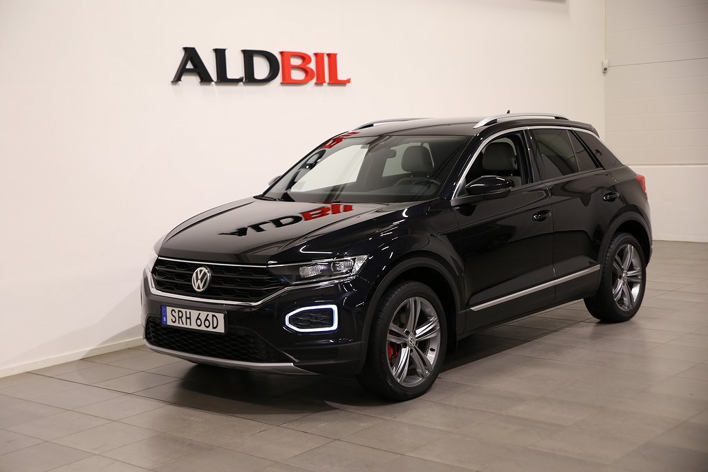 Volkswagen T-Roc TSI 190hk 4Motion GT DSG / Teknikpkt / Drag / Läder / Backkamera