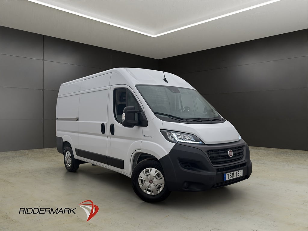 Fiat ducato e-Ducato L2H2 122hk Kamera LED 2xDörr Moms