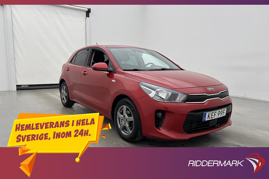 Kia Rio 1.2 CVVT 84hk GLS Värmare Farthållare