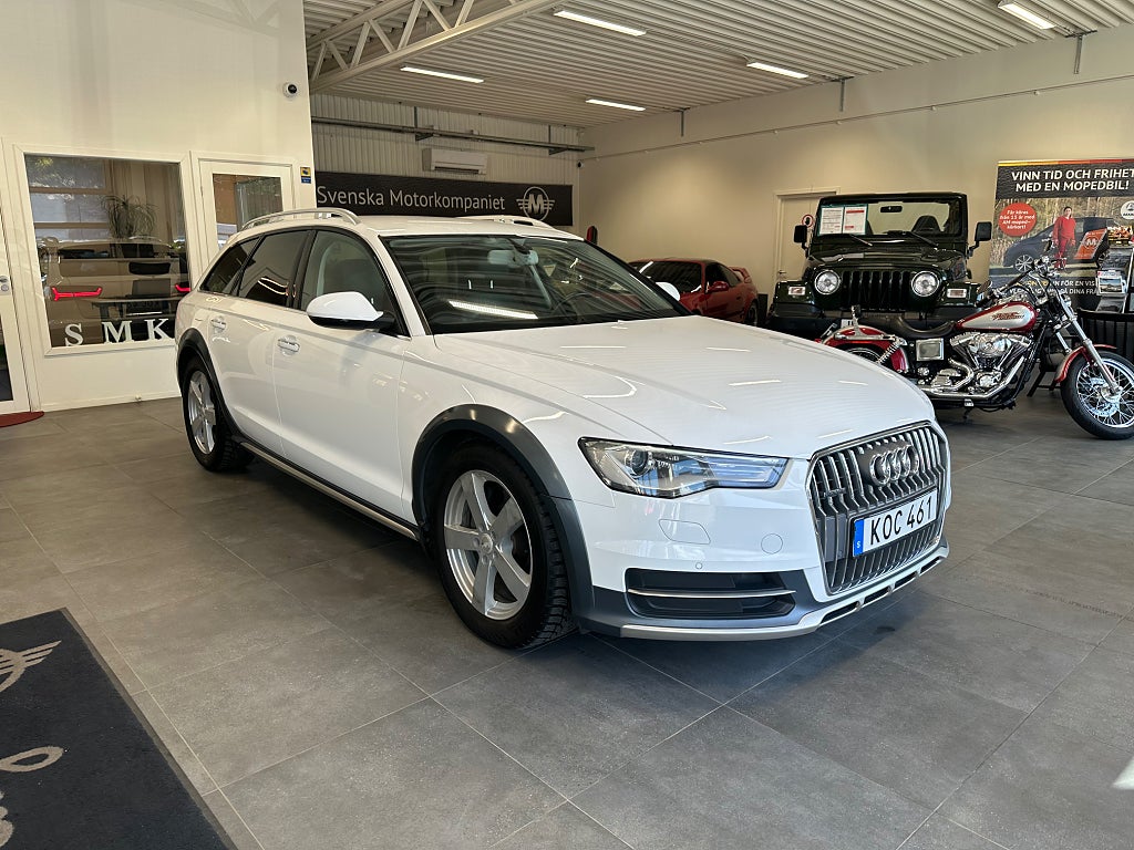 Audi A6 allroad quattro 3.0 TDI V6 Navigation Drag Nybesiktad 