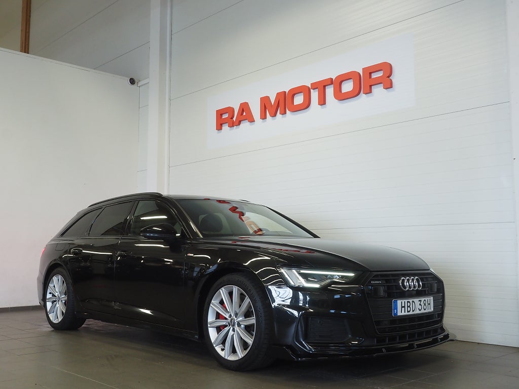 Audi A6 Avant 55 TFSI e quattro S-Line Pano 360° B&O Skinn Drag 2021