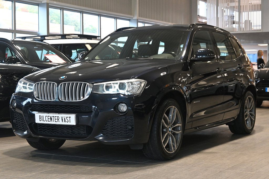 BMW X3 xDrive30d 258hk M Sport H/K Drag Värmare Navi